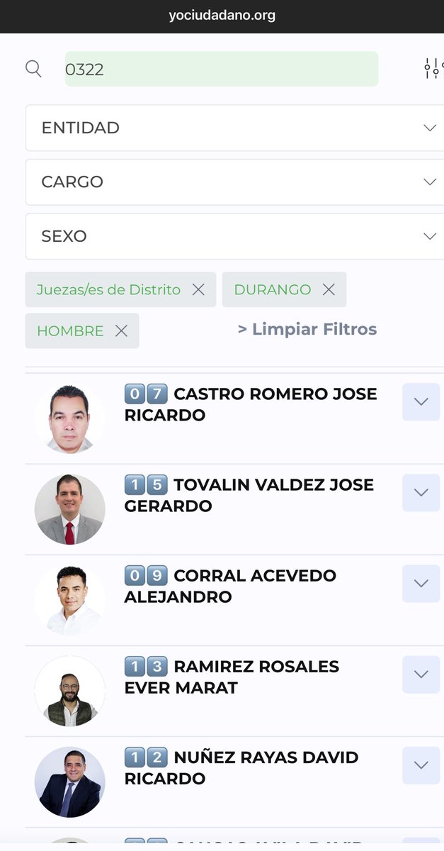 🔍⚖️ #ConoceATusCandidatos | Plataforma con IA evalúa a más de 3,000 aspirantes al Poder Judicial.

La iniciativa #YoCiudadano (yociudadano.org) utiliza inteligencia artificial para analizar las competencias de los candidatos a jueces y magistrados en las elecciones