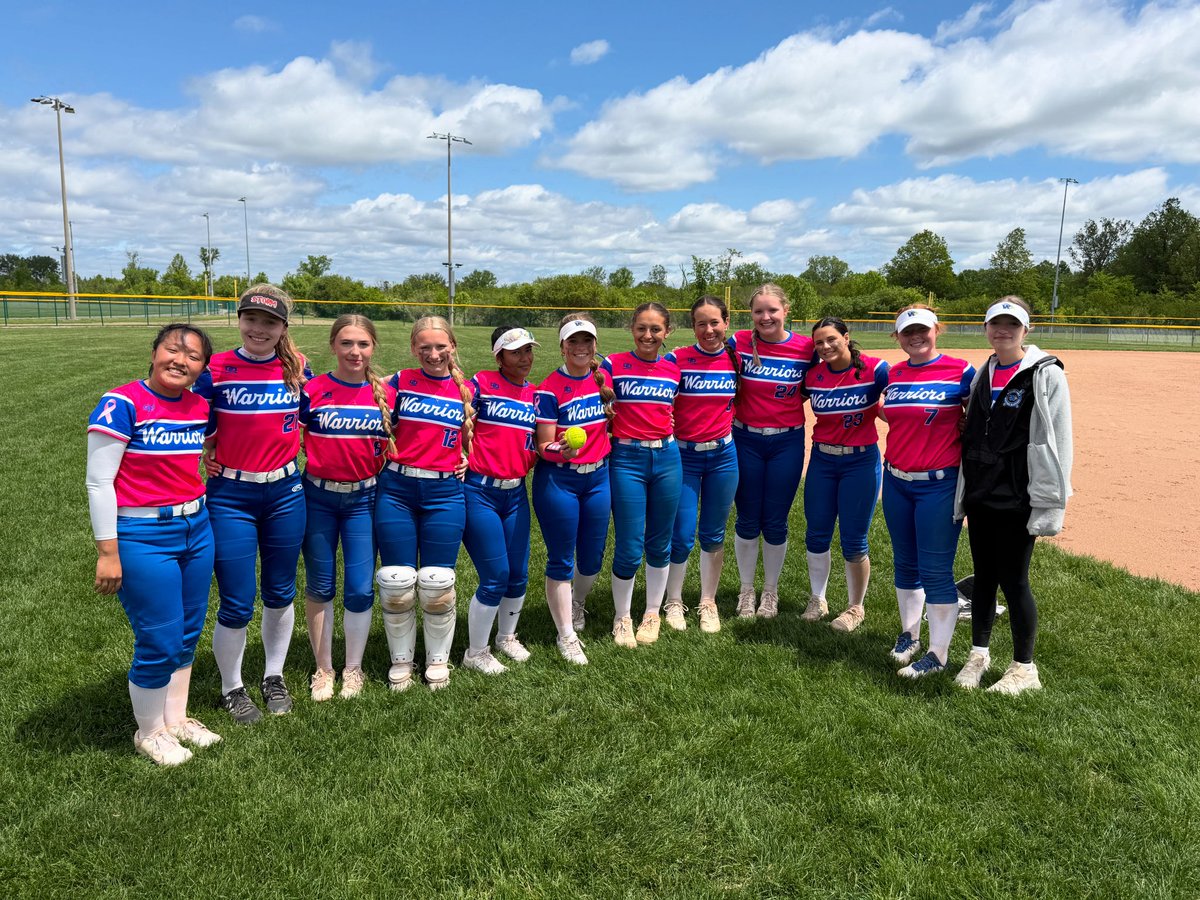 A fun weekend with these Warriors! Tough opponents that these ladies battled with. Capped it off with a win against a good Churchill team. These girls smash the ball and overcome any obstacle! Go Warriors! F.E.P.W.E. 💙🥎🩶🥎 #wlwsoftball #warriorssoftball #wlwathletics