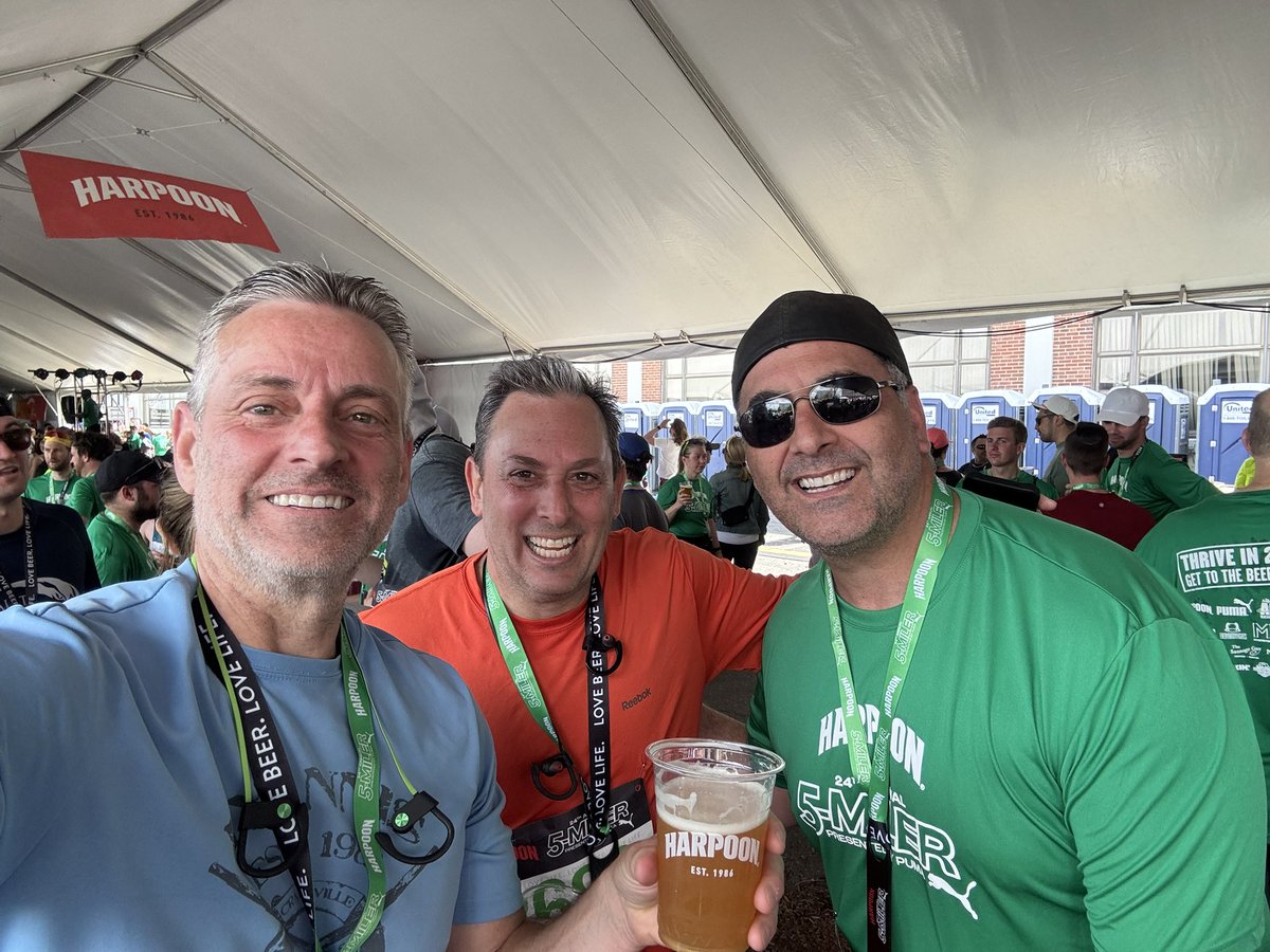 Thanks <a href="/harpoonbrewery/">Harpoon Brewery</a> for another great 5-miler