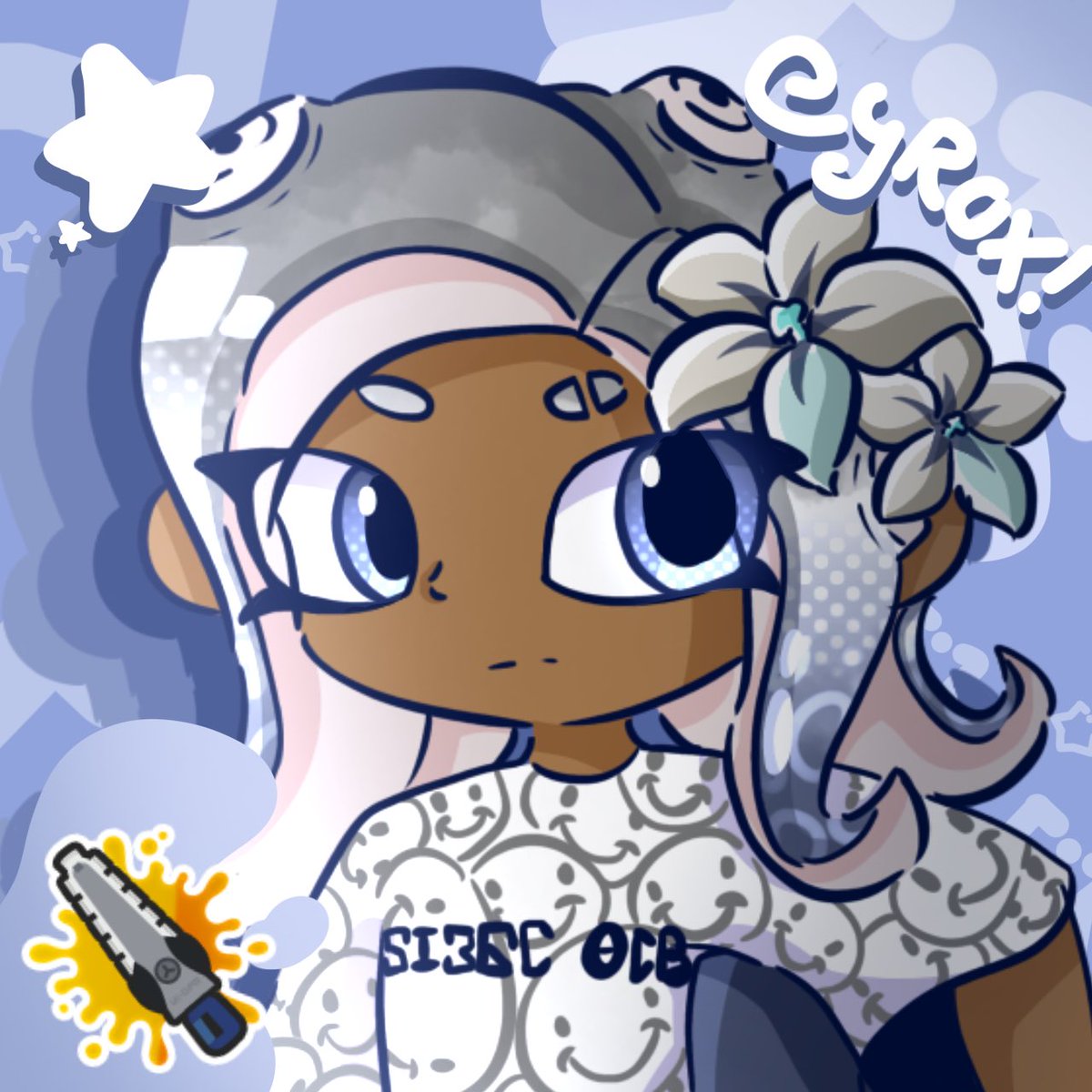 J’ai enfin terminé le redesign de @eyrox_spl , on try hard les dessins à coté