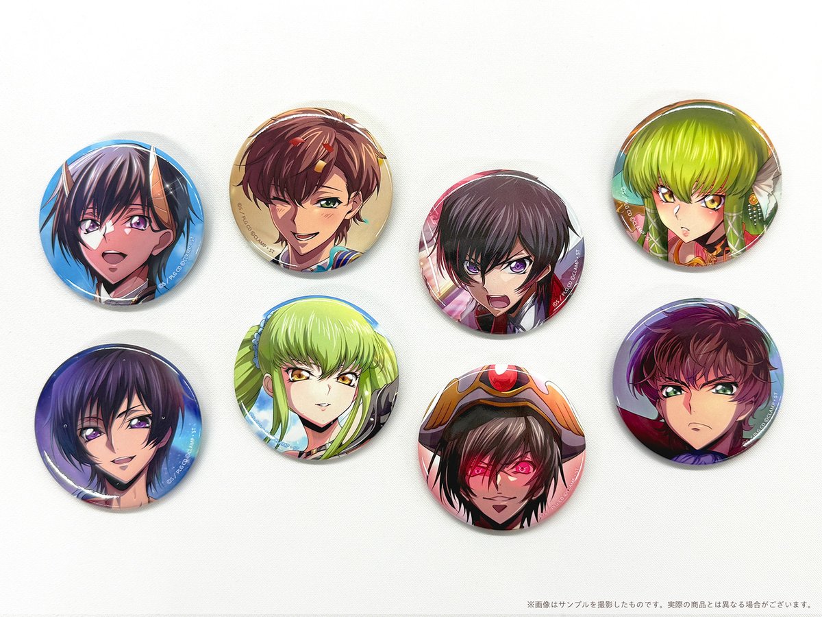 コードギアス アニメイト オンリーショップ 缶バッジ　メタリック　ルルーシュ コードギアス 反逆のルルーシュ ロストストーリーズ」 3rd Anniversary