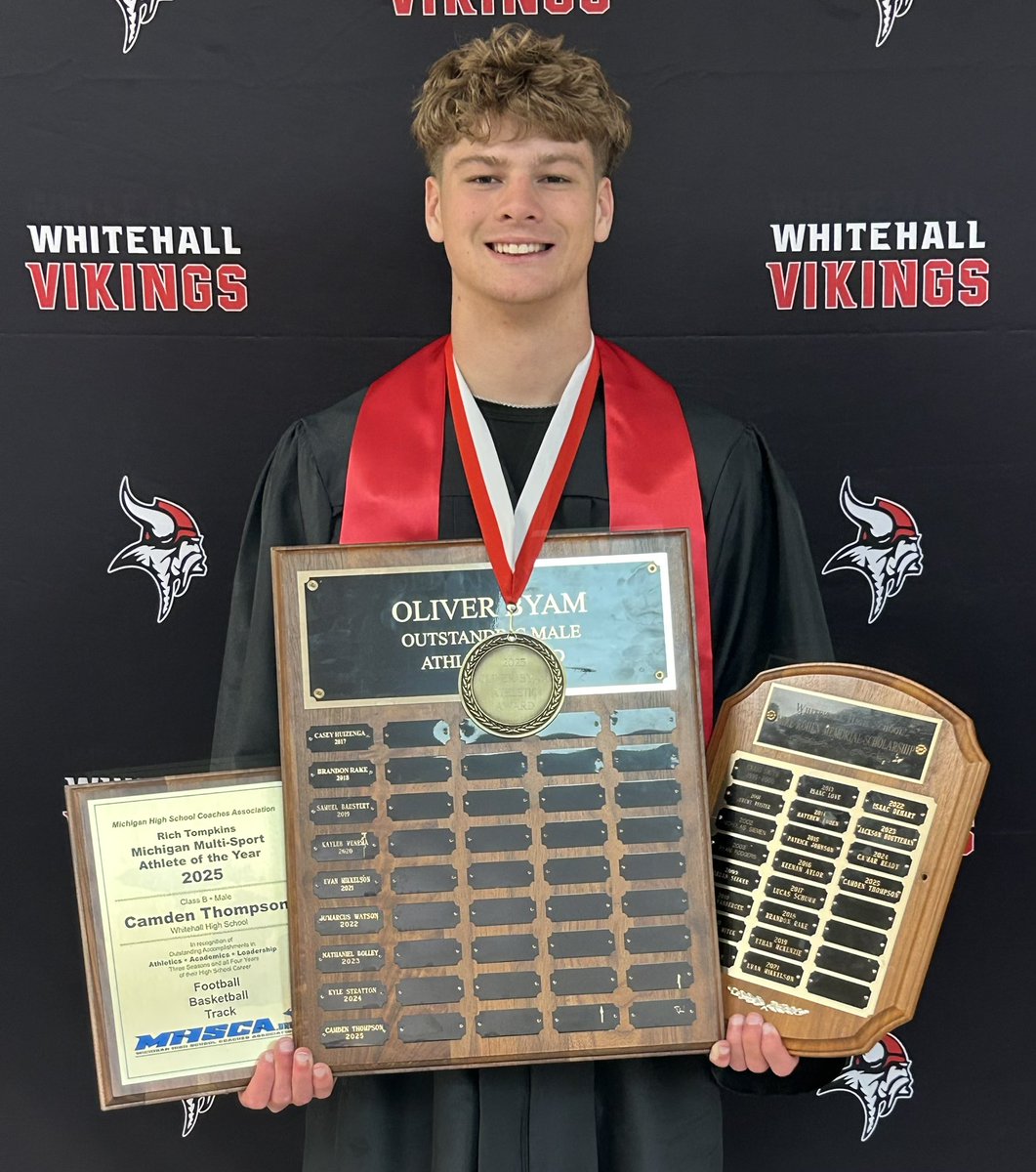 Grateful to receive class of 2025 Outstanding Male Athlete Award, <a href="/MHSCA1/">MHSCA</a>  Rich Tompkins Multi-Sport Athlete of the Year award scholarship &amp; Mike Rohen Memorial Basketball Player Scholarship award. Thank you to all my coaches, teammates &amp; family.