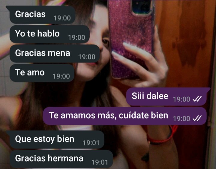 Te amo mi loco, y acá voy a estar siempre firme para vos!!