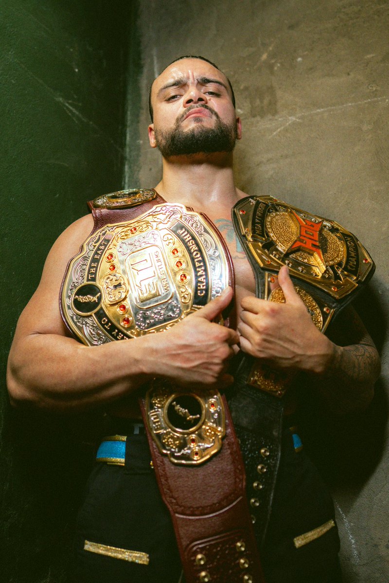 Mike SANTANA🇵🇷 (@santana_proud) on Twitter photo In my CHAMP CHAMP ERA.
After an absolute war.
You can now say AND NEW <a href="/ETUwrestling/">ETU Wrestling</a>
KEY TO THE EAST CHAMPION. In my CHAMP CHAMP ERA.
After an absolute war.
You can now say AND NEW <a href="/ETUwrestling/">ETU Wrestling</a>
KEY TO THE EAST CHAMPION.