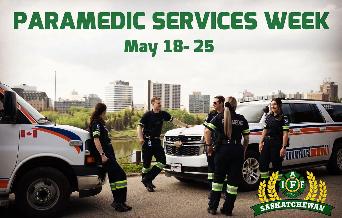 Honouring our heroes with life-saving hands this Paramedic Services Week! Thank you for your dedication, courage, and critical care. #ParamedicServicesWeek