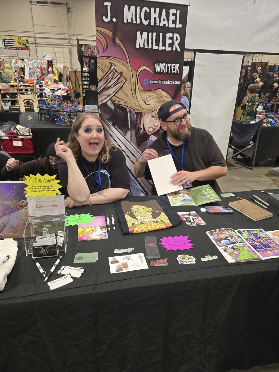 comicsandcosmos's tweet photo. Had a great time tabling at #GemStateComicCon this weekend!
#gscc #gscc2025 https://t.co/TWAc9N8P29