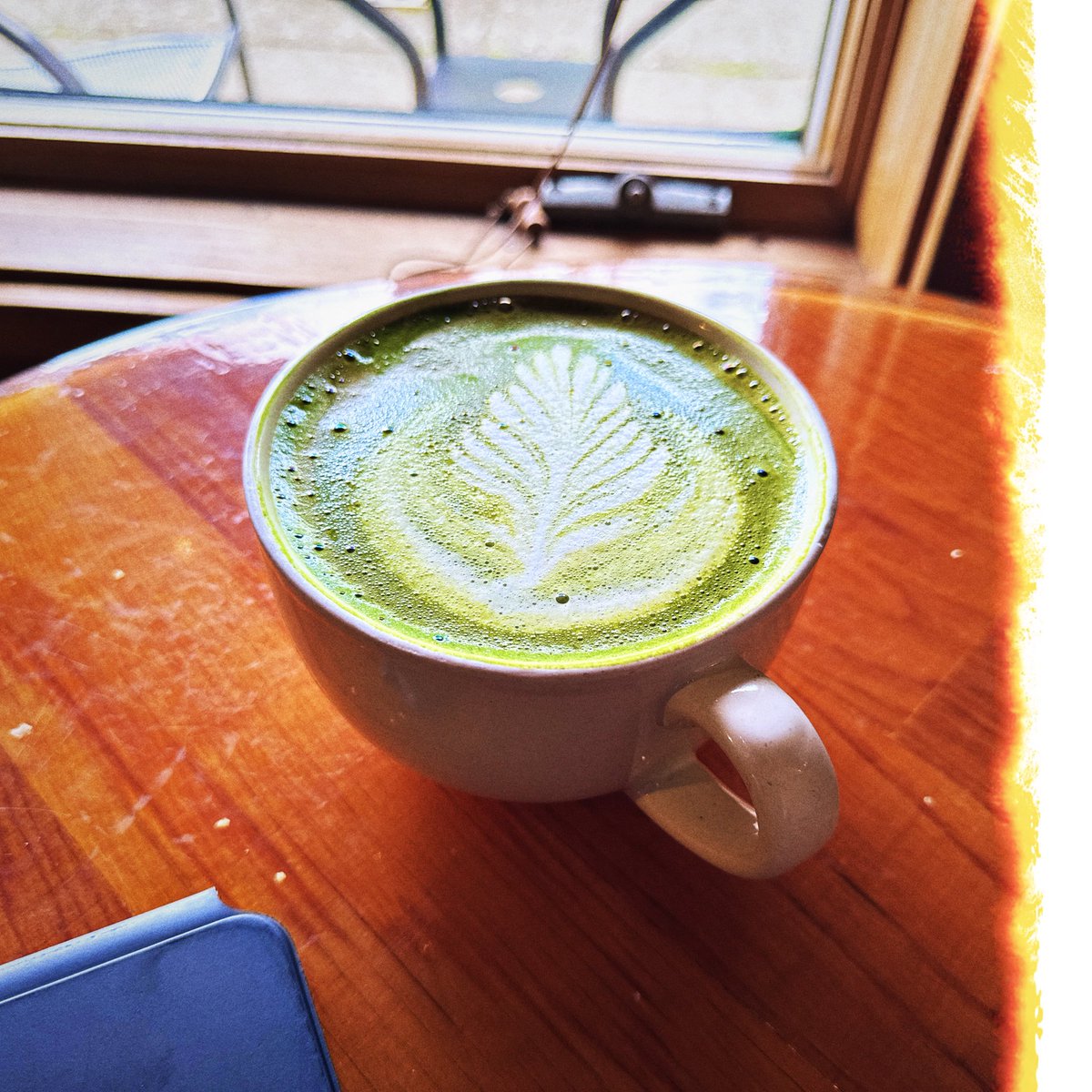 wlfuer's tweet photo. @greg16676935420 Had a dirty matcha latte at a Celtic coffee shop ☕️😊 (still buzzing!) https://t.co/XOHYZOP37p