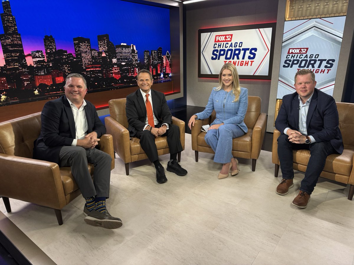 LouCanellis's tweet image. TONIGHT 10pm, Chicago Sports Tonight on Fox 32, @CassieCarlsonTV @patrickfinley @kpowell720 what happened to #whitesox pitching & defense vs. #cubs? Is PCA best player in city? Schedule is out #Bears record? @Reese10Angel @CaitlinClark22 rivalry best in women’s sports? @fox32news