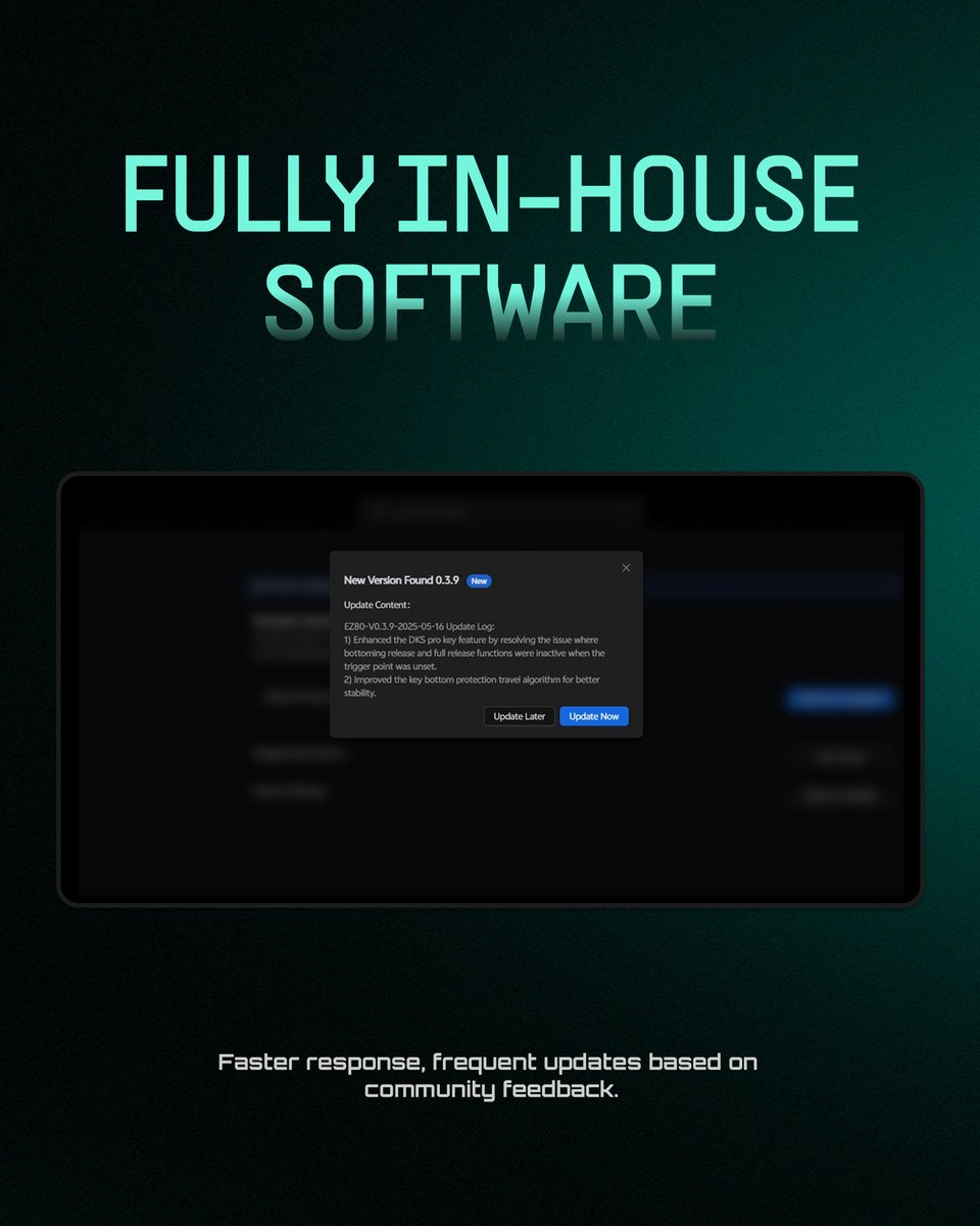 iQunix's tweet image. Upgraded EZ Software 3.0 #EZ80

iqunix.com/products/iquni…