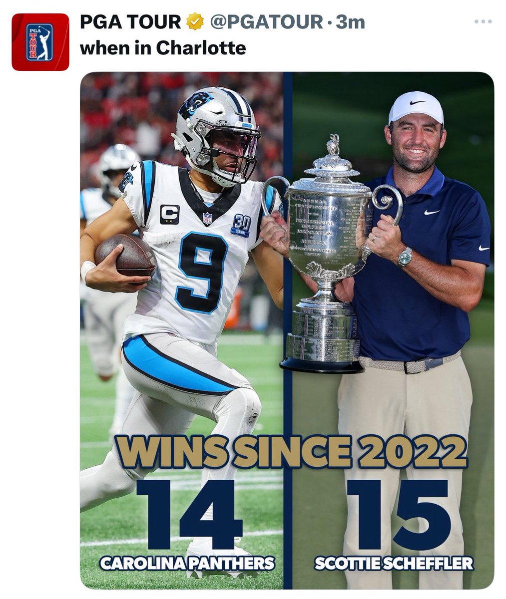 Hey <a href="/PGATOUR/">PGA TOUR</a> why did you delete this it was a banger?