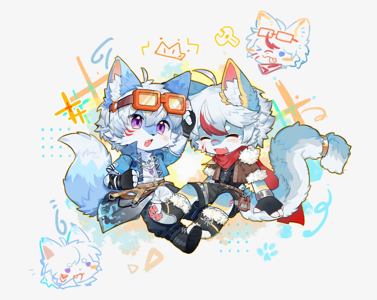 偷走初雪老师的🥽
和<a href="/C_Chuxue/">CChuxue初雪</a> 
🎨：卜西柚（mhs)