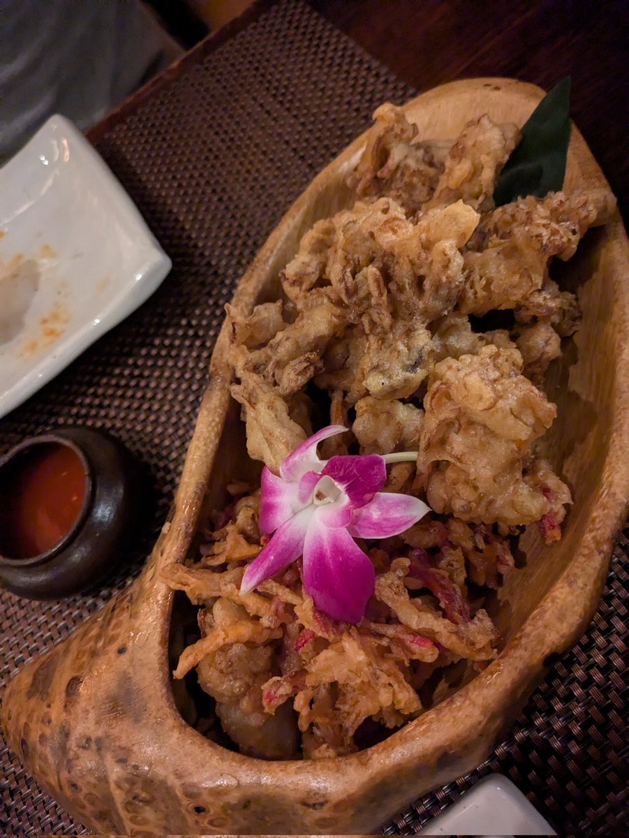 Hangawi on East 32nd St. 

It's so good that I forgot everything is vegetarian. My favorite was probably the sesame leaf tofu patties, followed by the truffle mushroom dumplings