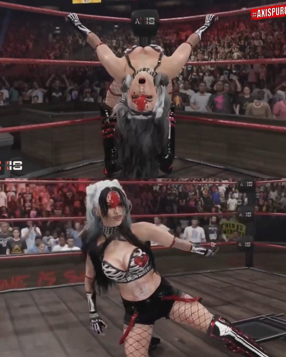 To be the best you gotta beat the best… and I did. 😈🩸 <a href="/AxisWrestling2K/">Axis Wrestling</a>   <a href="/TheRealAce77/">Amber Reed🇨🇦</a>  #WWE2K25 #WWE