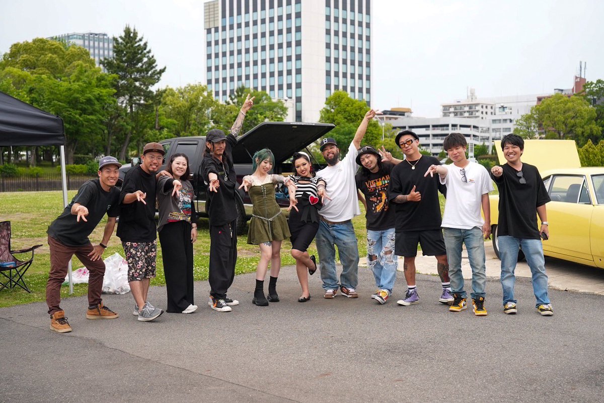 sho70roadrunner's tweet photo. MCN 14th無事完結！！
今までとは形と規模を変え、より自分らしいことをやりたい。そんな俺の願いを形にしてくれた最強な仲間に感謝です🙏🏽

天気の回復を信じ愛車を走らせ会場へ来てくれたオーナー様、見学に遊びに来てくれた方々、ほんとにありがとうございました🫡

また次回、15周年で会いましう🇺🇸 https://t.co/3Ot4oTtRaR
