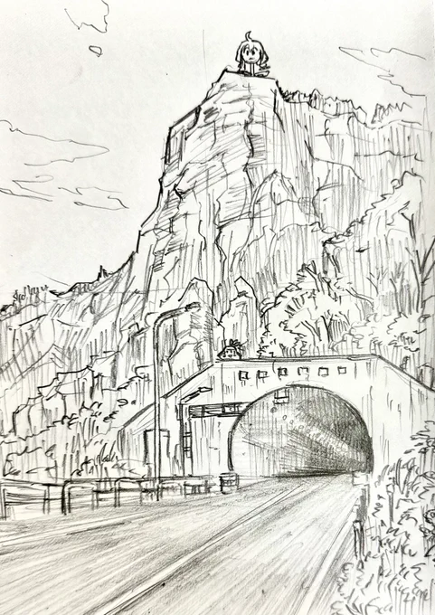 練習 トンネル 