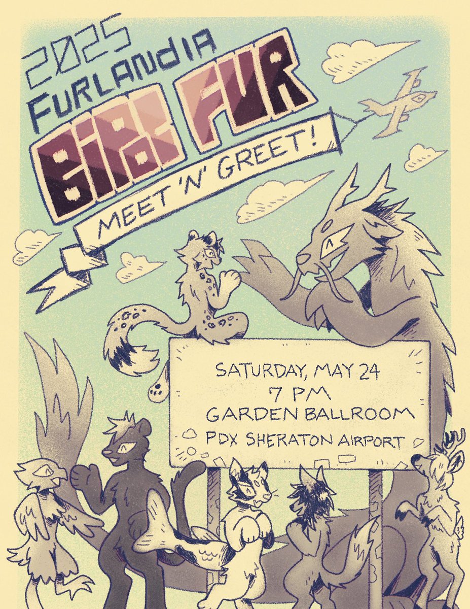 come be in community and learn something new at <a href="/Furlandia/">Furlandia 2026: Wild Wild Furry West</a> next Saturday! ✌🏾✌🏼✌🏿
all backgrounds are welcome! please share ❤️