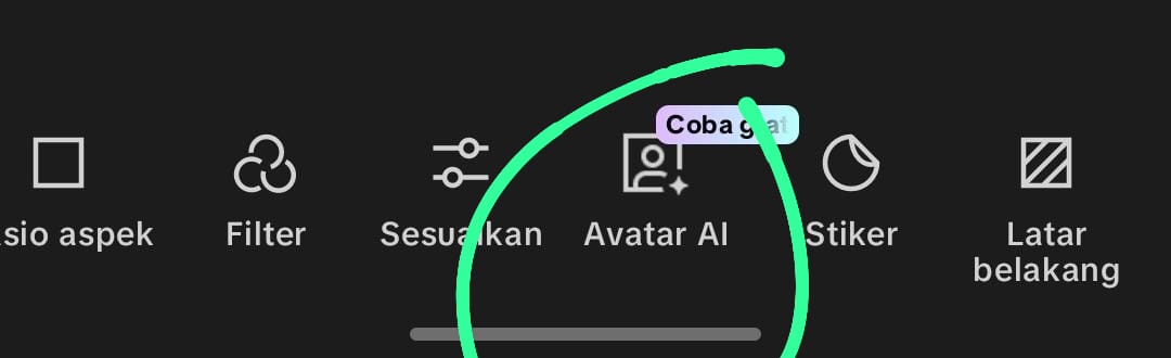 mau capcut pro sehari yang bisa pake fitur generated ai dan ada creditnyaa, yang bisa fast yaa #zonauang