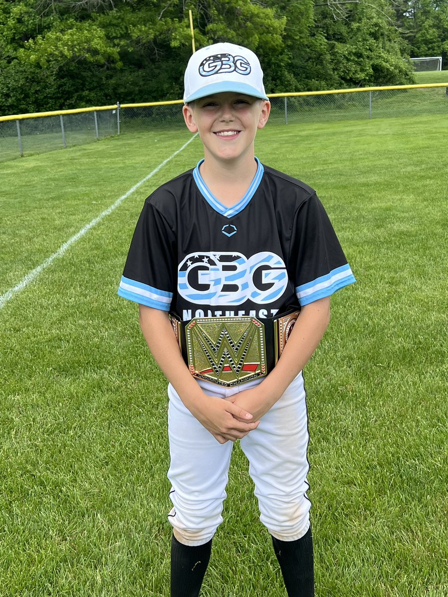 11U Black splits vs East Coast Eagles. 

Gm 1: L 11-9
Doherty 2-3 2B 2RBI R (pictured)

Gm 2: W 10-3
Doherty: W CG 6IP 3R 8H 1K
Giovanelli: 2-3 2R
Koons: 2-2 3RBI 2R
Sullivan: 1-2 HR 💣