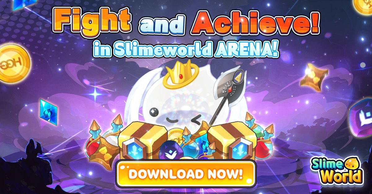 🌟 What kind of game is Slime World? Here's everything you need to know!
Don’t be fooled by the cuteness—
 Slime World is packed with strategy, action, and fun for everyone! 💥
🎮 Here’s what you can enjoy in Slime World:
1️⃣ NFT Arena Battles
 Take your NFT Slimes into intense,