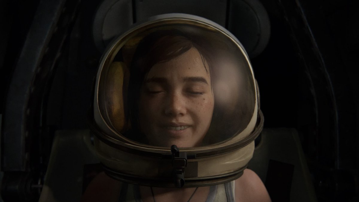 "and for a moment in time - they're both happy. they both love each other. and this is the happiest we'll ever see them." #thelastofus