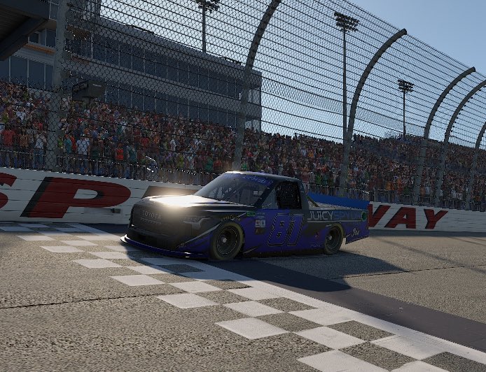 Elite Racing League (@eliteracing_) on Twitter photo .<a href="/RubbinsRacin_88/">Josh Adams</a> wins the DesignPing! 150!! He will advance to the 2025A <a href="/juicyspydr/">JUICYSPYDR Studios</a> Truck Series Championship Race!
<a href="/blueeggmktg/">Blue Egg</a> / <a href="/WWTRaceway/">WWT Raceway</a>
#iRacing #ThisIsElite #NASCAR #ElitePlayoffs .<a href="/RubbinsRacin_88/">Josh Adams</a> wins the DesignPing! 150!! He will advance to the 2025A <a href="/juicyspydr/">JUICYSPYDR Studios</a> Truck Series Championship Race!
<a href="/blueeggmktg/">Blue Egg</a> / <a href="/WWTRaceway/">WWT Raceway</a>
#iRacing #ThisIsElite #NASCAR #ElitePlayoffs