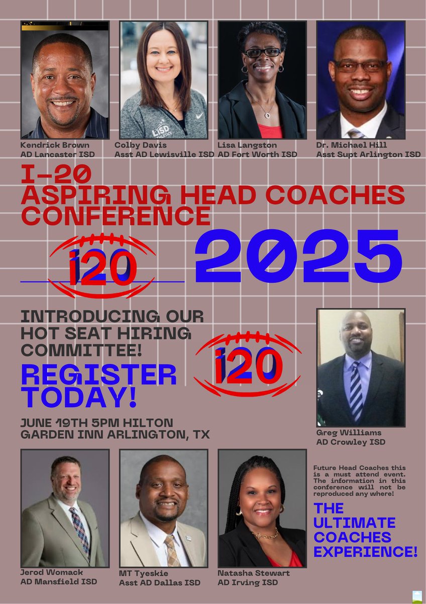 The Hot Seat is a game changer!  Sit in the room and get immediate feedback and perspective from these outstanding administrators.  Click the link to register…square.link/u/FKhRcJ3C?src…
