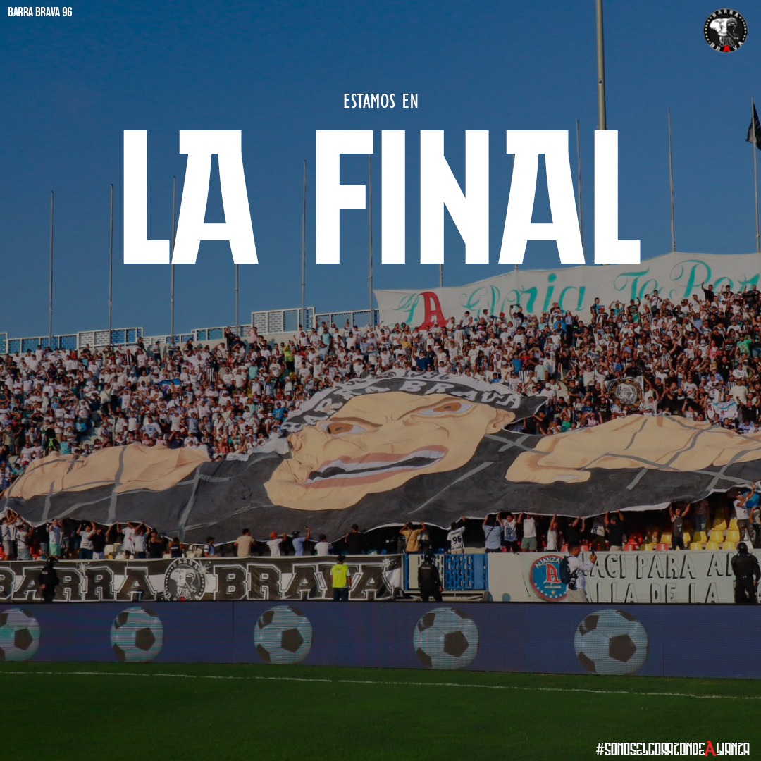 ¡ESTAMOS LA FINAL!  

#PorSiempreAlianza #SomosElCorazonDeAlianza