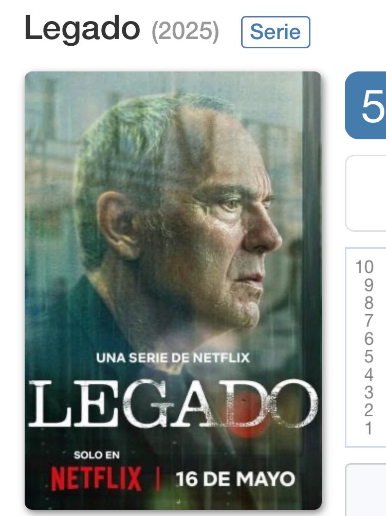 Acabo de ver la serie "LEGADO" en Netflix.

Progre, de izquierda, y con un final nefasto.

MALÍSIMA 👎🏽