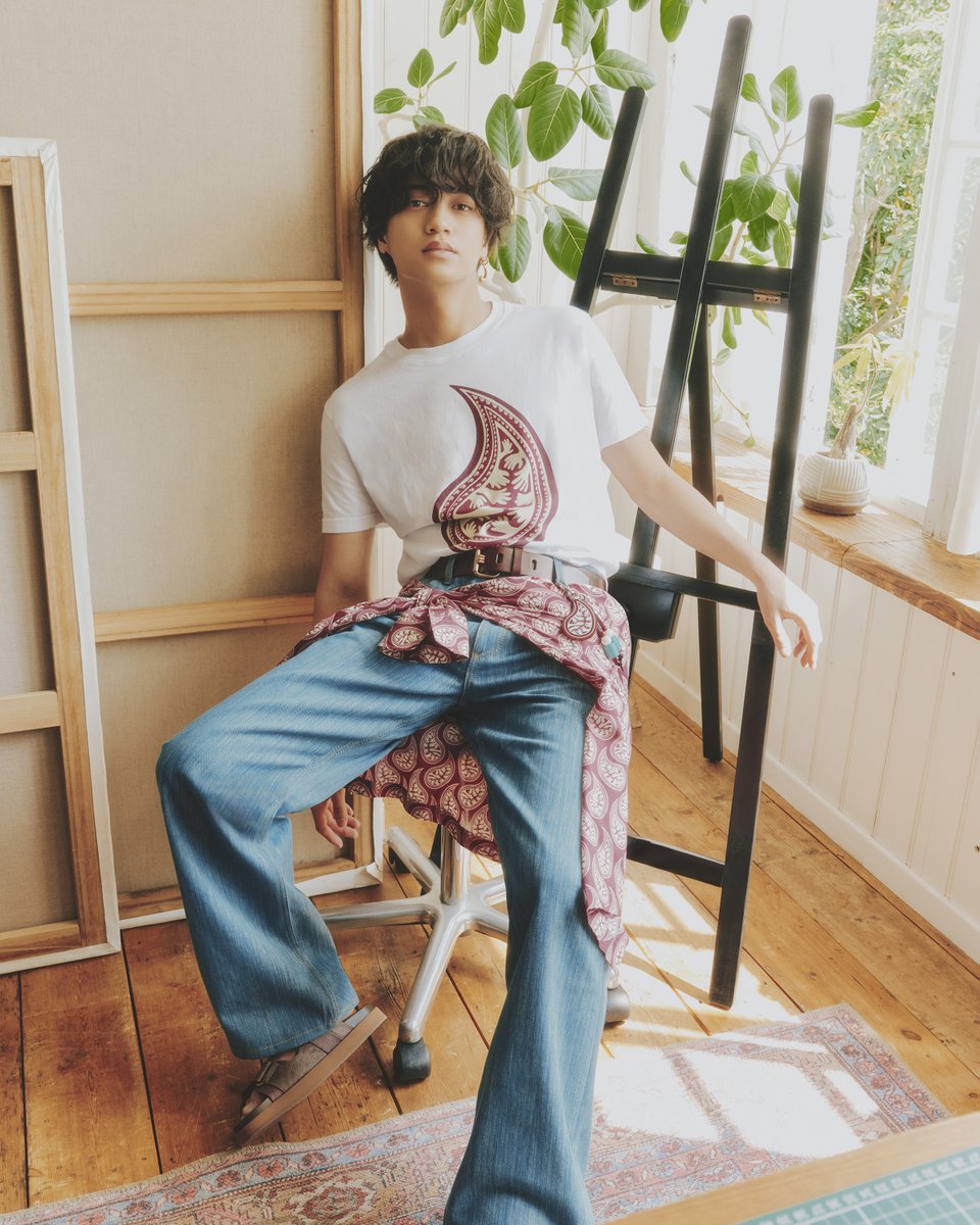 Etro is pleased to announce the capsule collection “ETRO per Kaito Takahashi”, made with Kaito Takahashi of King &amp; Prince, ETRO’s Global Ambassador. 21 unique pieces blending his artistic sensibility with the timeless spirit of Etro. #ETROperKaitoTakahashi