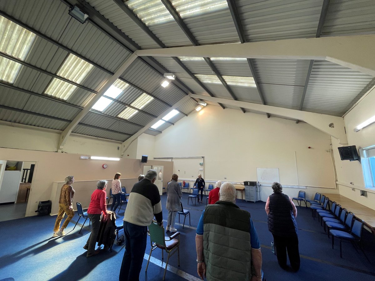 Our Strong and Steady falls prevention programme for older adults finished up last Wednesday in Enniscorthy.

We had 9 participants who joined us on this 12-week Healthy Ireland funded programme. The focus of this programme was for participants to improve their strength, balance,