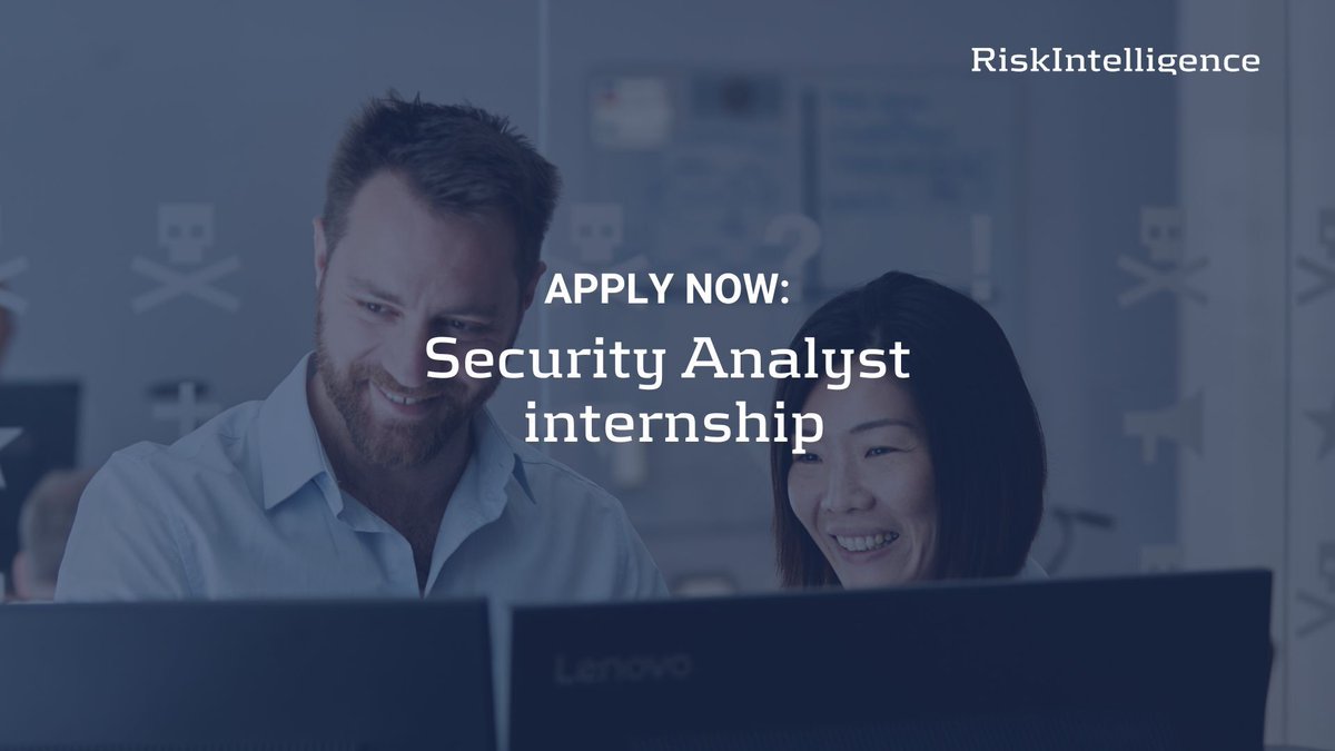 riskstaff's tweet image. #INTERNSHIP: We are looking for a Security Analyst Intern for autumn/winter 2025-2026 period, and would like to hear from you if you are a university student with strong analytical skills. APPLY HERE >> bit.ly/4jsH60F
#riskmanagement #maritime #security #supplychain