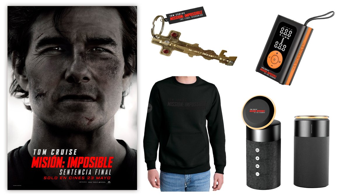 📢 #SORTEO El jueves 22 llega a todos los cines Misión Imposible: Sentencia Final con <a href="/TomCruise/">Tom Cruise</a>, película cargada de acción. ¿Quieres conseguir un pack de la película? <a href="/paramount_spain/">Paramount Pictures Spain</a>

Condiciones:
-Seguir a <a href="/EsCineRadio/">Es Cine en esRadio</a> y <a href="/sperezsanchez/">Sergio Pérez Sánchez</a>
-Menciona a 2 amigos
-Comparte