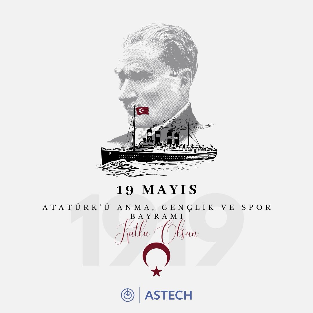 ASTECH_DEFENCE's tweet photo. 🚀🇹🇷 Gençlerin azmi ve milli teknoloji gücüyle geleceğe yürüyoruz!
🛡️ 19 Mayıs Atatürk'ü Anma, Gençlik ve Spor Bayramı kutlu olsun!

#19Mayıs #Atatürk #GençlikVeSporBayramı https://t.co/HW9VfYiXwJ