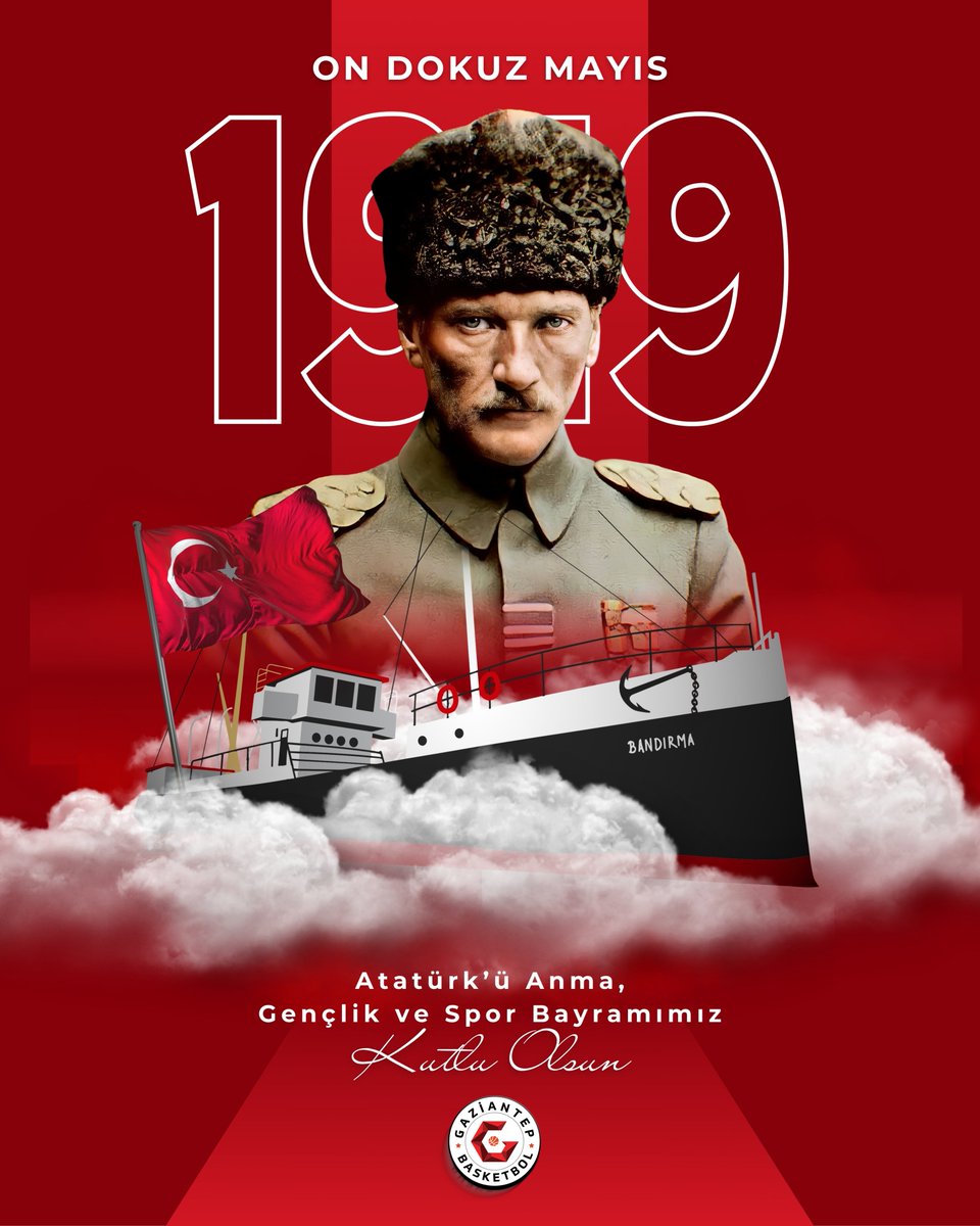 19 Mayıs Atatürk’ü Anma Gençlik ve Spor Bayramı kutlu olsun. 🇹🇷

#19Mayıs