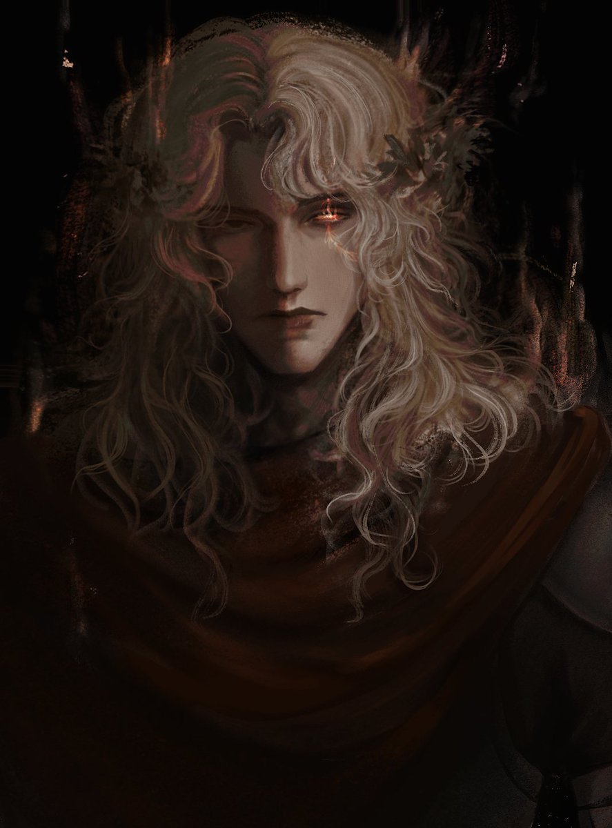 maidensburial's tweet photo. Dark Souls 3 oc portrait https://t.co/NwPt2PPDPB