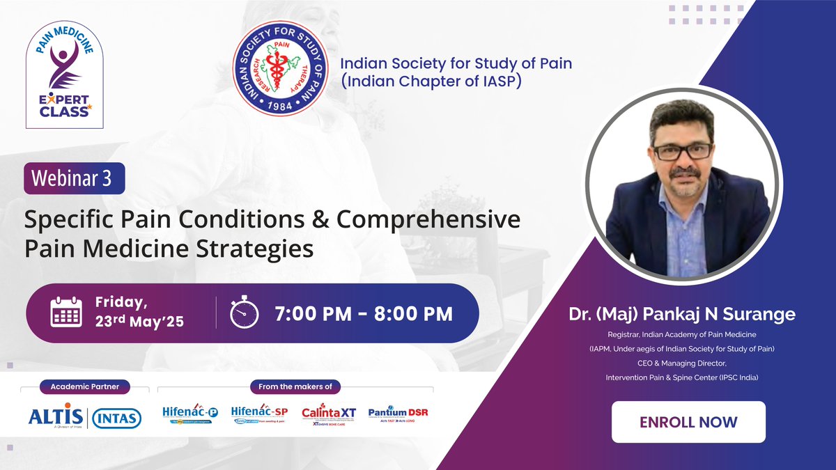 Indian Society for Study of Pain tweet media