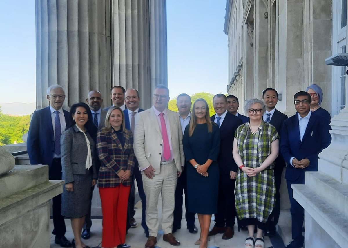 Important weekend for Healthcare as Minister and CMO <a href="/healthdpt/">Department of Health</a> welcomed the American British Canadian travelling Orthopaedic Fellows . Belfast also hosted the prestigious Ireland Private Healthcare Awards with a win for Mark Regan of Kingsbridge Healthcare Group.