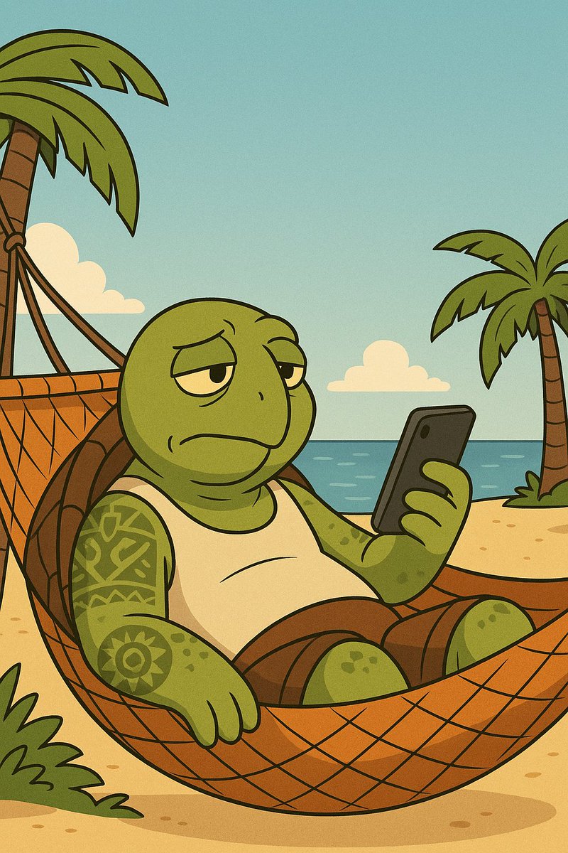 Every meme needs a story. $LUIA has one. Meet HONU — slow and steady, like many of us. Watching opportunities pass, playing it safe… and living with the regret of every missed chance. Don’t be like HONU, buy some $LUIA