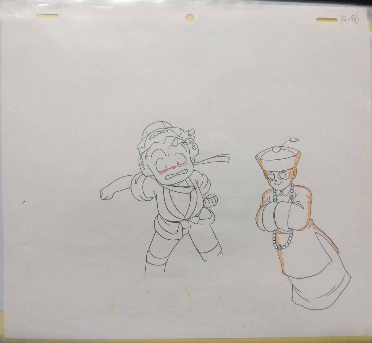 darth_way's tweet photo. @IkiruOkada 以前このセルと動画を持っていました。エピソードはよく分かりません https://t.co/gu8cbI91pL