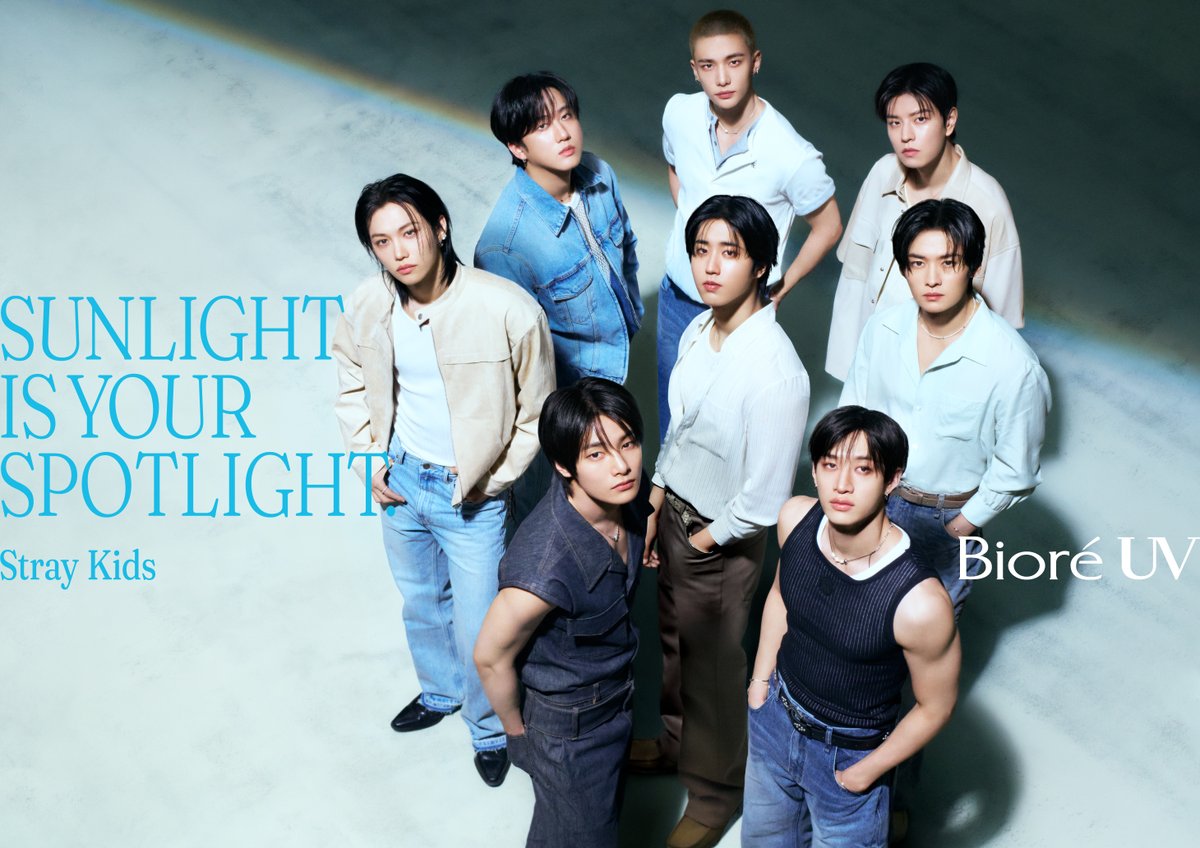 "SUNLIGHT IS YOUR SPOTLIGHT."​

ถึงเวลาเปล่งประกายท่ามกลางแสงแดด 
บิโอเร ยูวีพร้อมซัพพอร์ต ให้คุณก้าวไปให้สุด ​

#BioreUV​
#SKZ​
#StrayKids​
#SUNLIGHTISYOURSPOTLIGHT https://t.co/Q8zg15k6kT