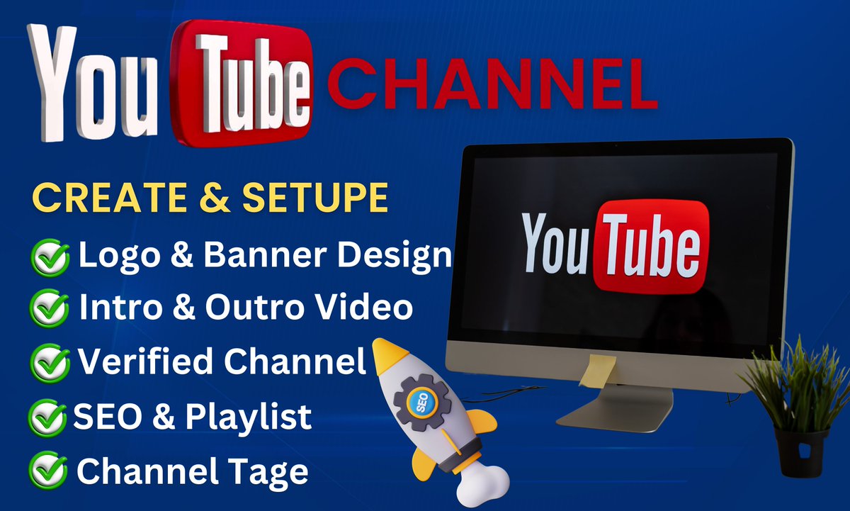 RasidaBegu32440's tweet photo. What I Offer: 📷 Channel Creation &amp; Setup 📷 Custom Branding (Logo, Banner, Watermark) 📷 100% Manual Work 📷 Message me NOW! 📷https://t.co/OMUk9VlBde... 📷 WhatsApp: 01301233704 email: mdshahjalalislam582@gmail.com #youtubeseo 📷 https://t.co/YJkyfTyzt8