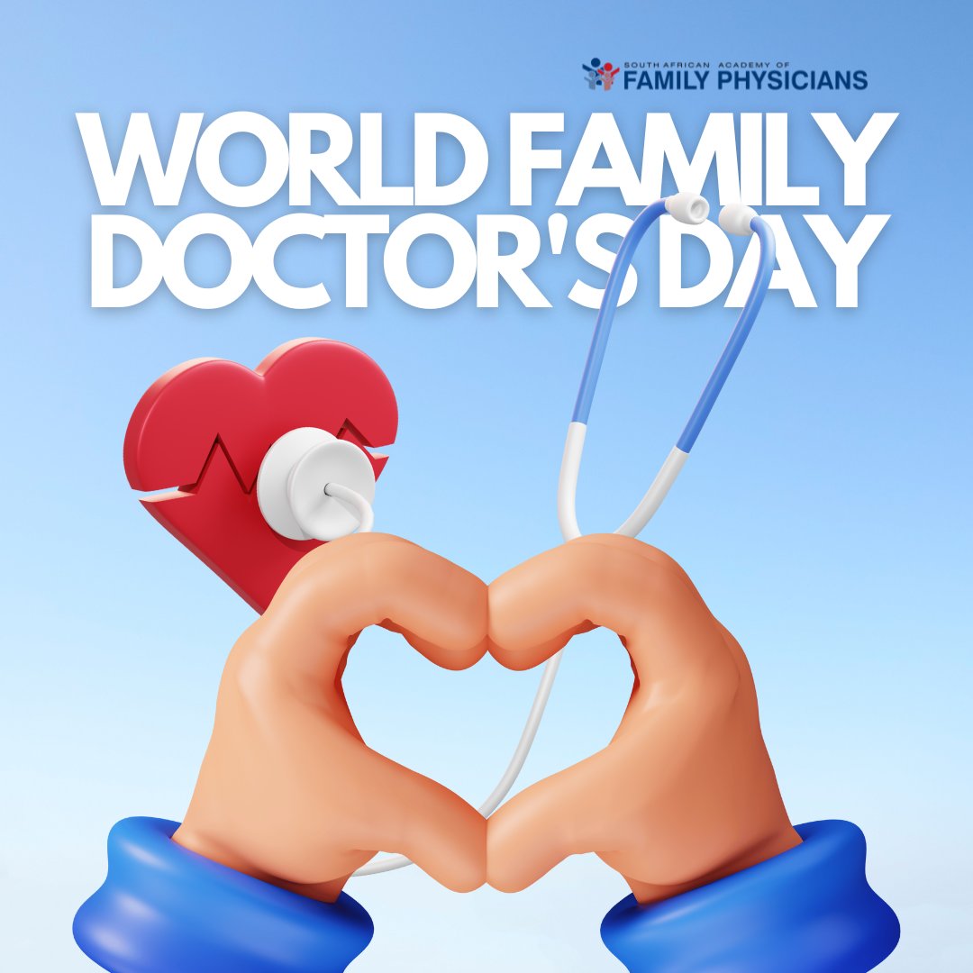 Wishing all our doctors a Happy World Family Doctor's Day, thank you for your willingness to serve, your support, your caring manner, for never giving up, and for going the extra mile.