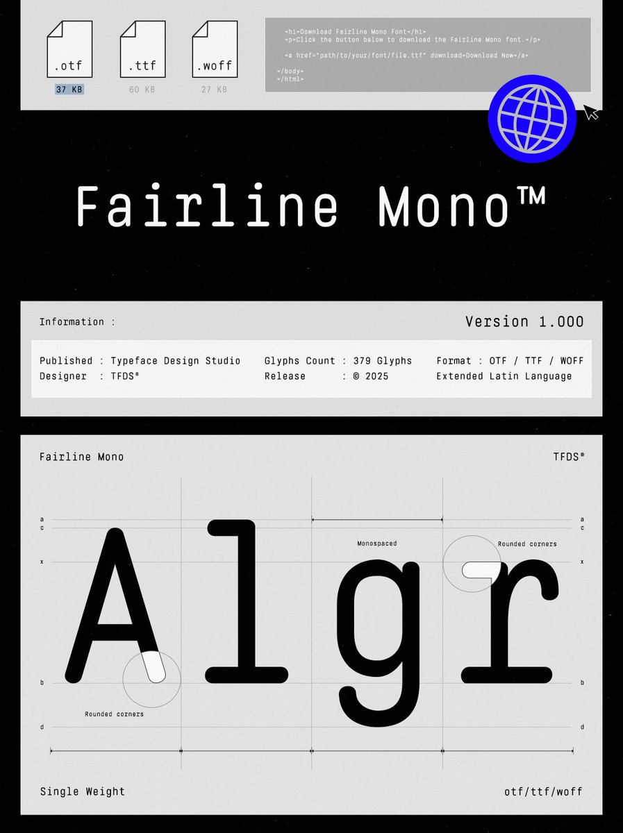 Top Monospace Fonts of the Year 🔤✨

From code to cool—monospace fonts are now key in modern design. Here’s our top 10 picks for clarity, precision &amp; minimalist edge.

🔗 shorturl.at/H5XER

#Monospace #Minimalist #Code #Tech #DesignFonts #Ywft #YouWorkForThem #VSCode