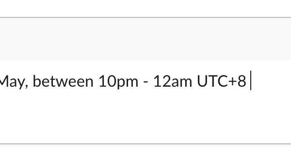 Is there a <a href="/SlackHQ/">Slack</a> feature that automatically handles timezones when chatting? I'd imagine user flow to be something like:

1. Types "10pm UTC+8"
2. Automatically detects timezone of who you're chatting with
3. Suggests "(1pm your time)" in a dropdown/pill UI; Tab to accept.