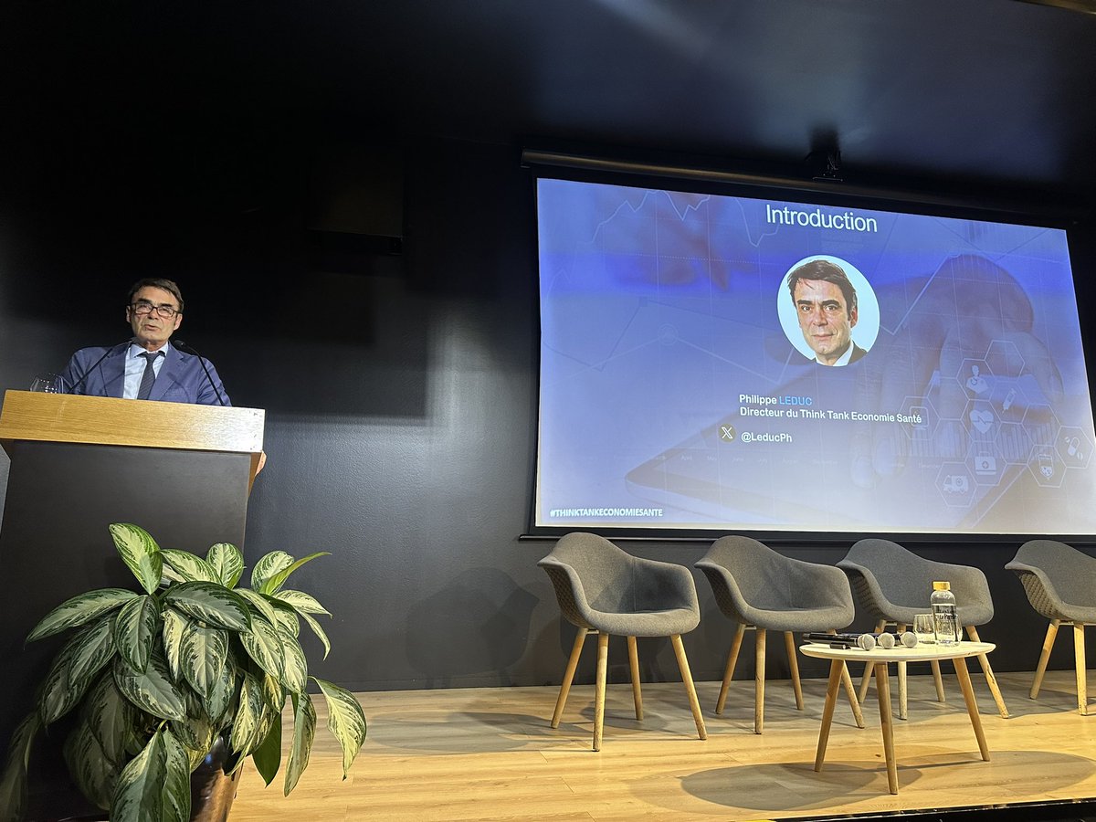 Ouverture du colloque « Recommandation 2025 » du think tank Economie Santé des Echos:
Prévention pertinence territorialité et financement : 4 enjeux majeurs 
<a href="/aur_rousseau/">Aurélien Rousseau</a> <a href="/agnesfirmin/">Agnès Firmin Le Bodo</a> <a href="/LeducPh/">Ph. Leduc</a> <a href="/GrusonDavid/">David Gruson</a>