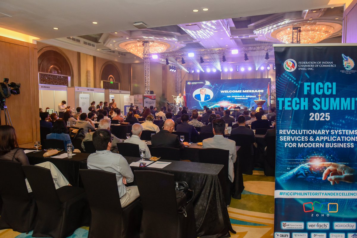 FicciPh's tweet image. 𝐓𝐞𝐜𝐡, 𝐂𝐨𝐥𝐥𝐚𝐛𝐨𝐫𝐚𝐭𝐢𝐨𝐧, 𝐚𝐧𝐝 𝐆𝐫𝐨𝐰𝐭𝐡: 𝐅𝐈𝐂𝐂𝐈 𝐓𝐞𝐜𝐡 𝐒𝐮𝐦𝐦𝐢𝐭 𝟐𝟎𝟐𝟓 𝐢𝐧 𝐑𝐞𝐯𝐢𝐞𝐰

Check out our facebook post here: tinyurl.com/mvtmpmxb

#FICCITechSummit2025 #FICCI #InnovationAndExcellence #TechForTomorrow #FutureTechPH