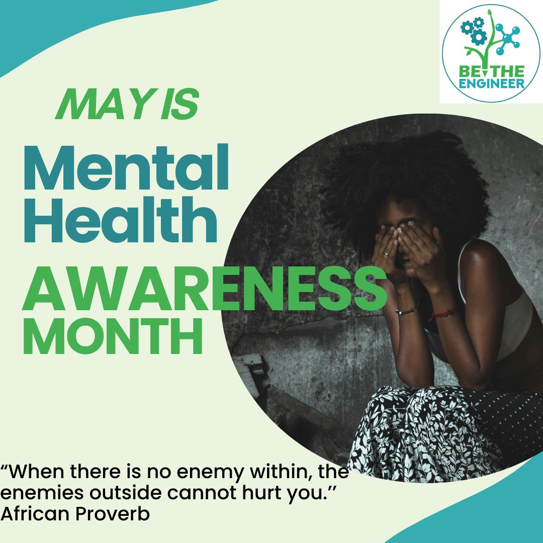 BeetheEngineer's tweet photo. When the mind is wounded, the body follows. healing begins when we talk. 

Let  us talk mental health

#mentalhealth #mentalheathmatters #betheengineer #womeninstem https://t.co/NfHgNDfiCH
