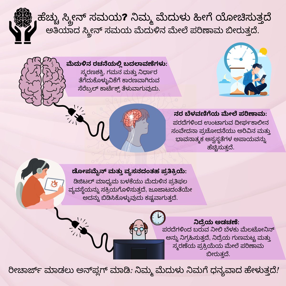 NeurosciforAll's tweet image. 🧠Too Much Screen Time? Your Brain Thinks So***அதிக திரை நேரமா ? உங்கள் மூளையும் அப்படியே நினைக்கிறது***ಹೆಚ್ಚು ಸ್ಕ್ರೀನ್ ಸಮಯ? ನಿಮ್ಮ ಮೆದುಳು ಹೀಗೆ ಯೋಚಿಸುತ್ತದೆ**Çok fazla Ekran Süresİ Mİ? beynİN öyle düşünüyor
📖1. doi.org/10.1007/s11469…
2.longevity.stanford.edu/lifestyle/2024…
#neuroscienceforall