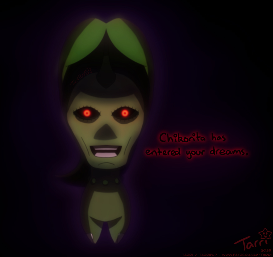 Goodnight
Sleep tight
#chikorita #pokemon #goodnight 

My art is not to be reuploaded or used in AI art in any way.