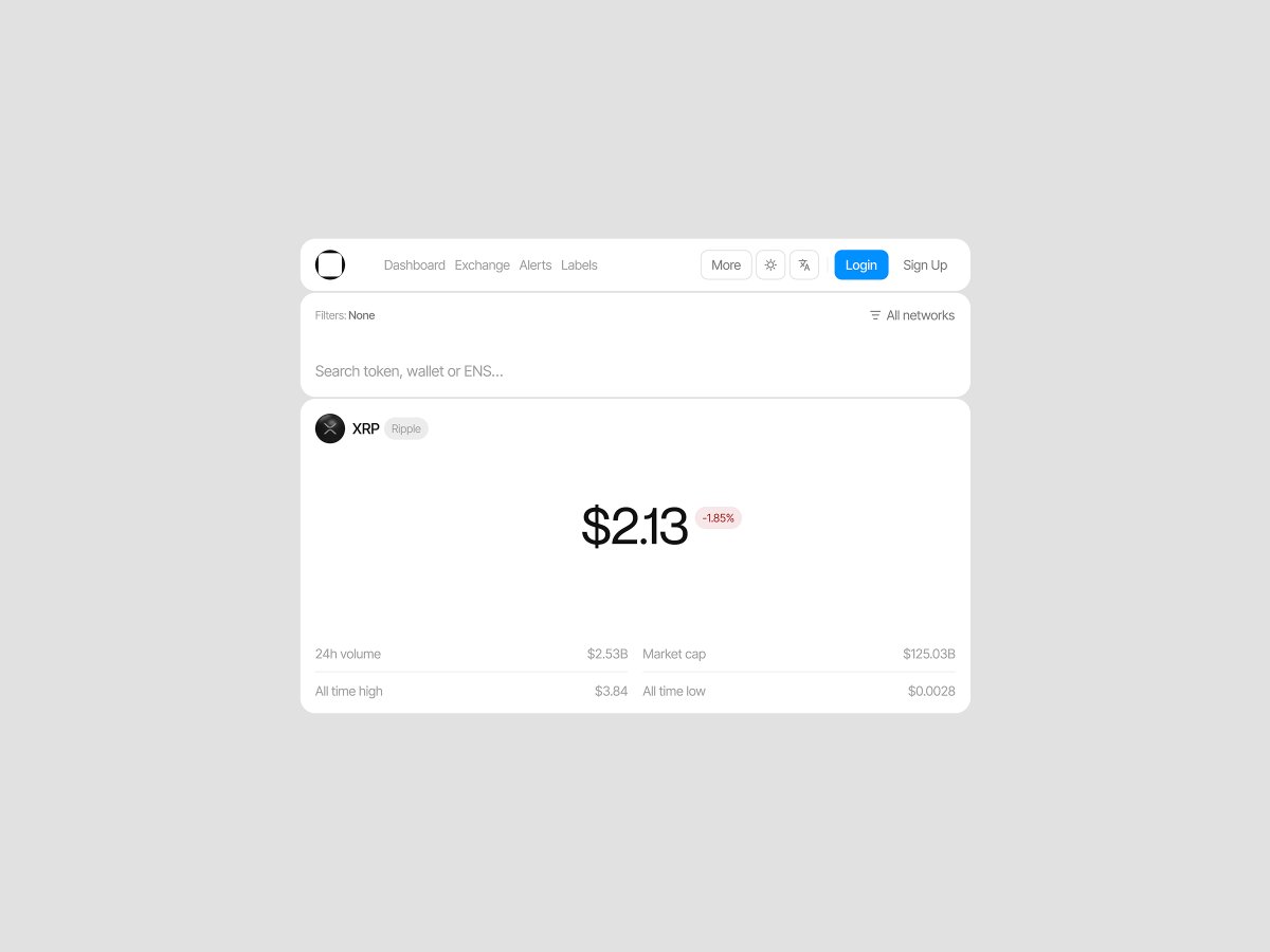 Arkham Intel — AI focused, On-Chain Analytics